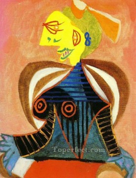  portrait - Portrait Lee Miller al Arlesienne 1937 cubism Pablo Picasso